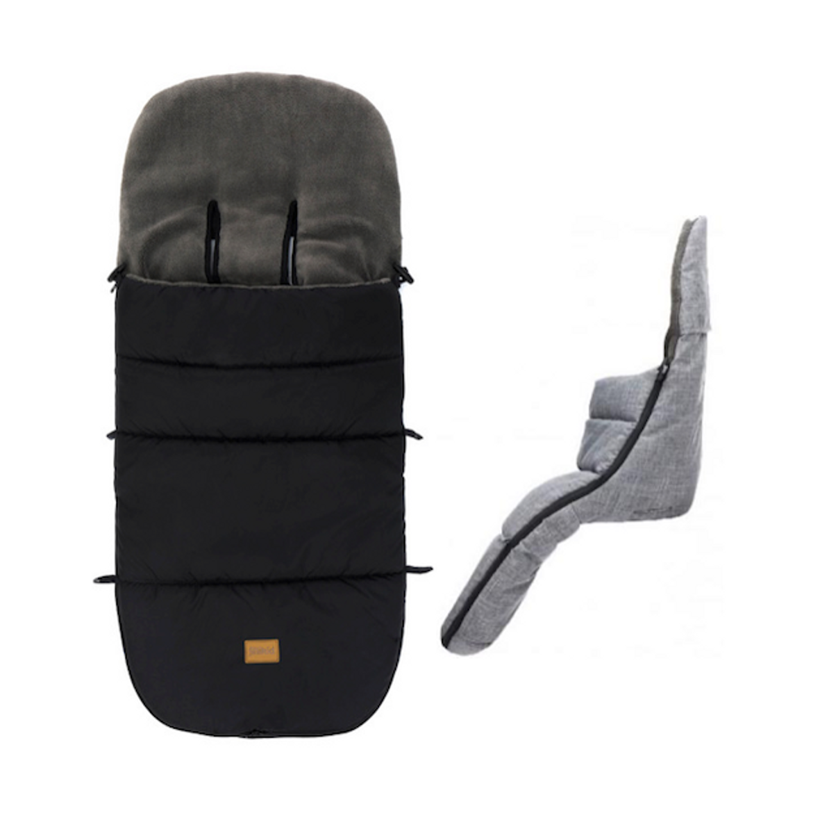 Fillikid | Vognpose Kinley Ergonomisk | Sort