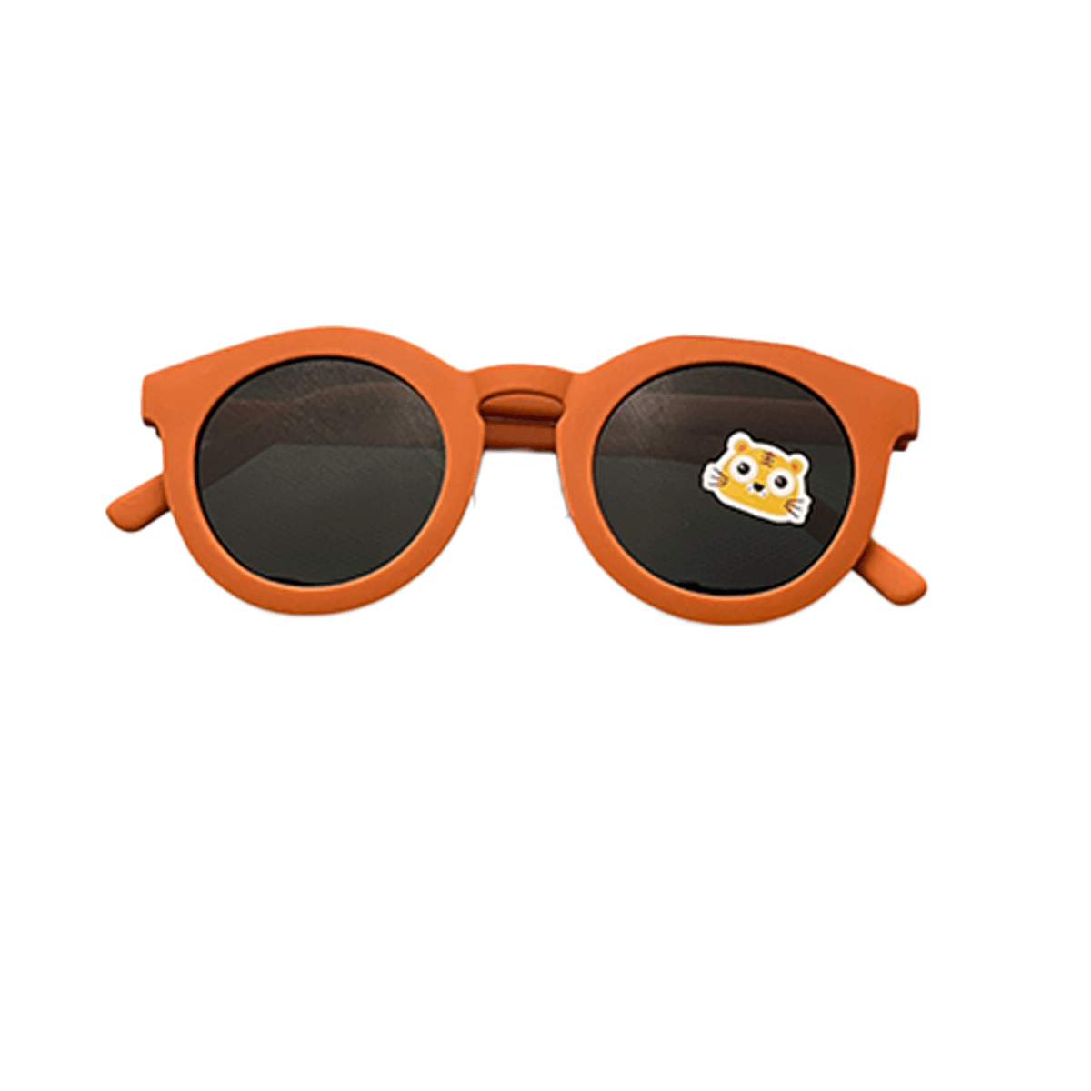 Troller | TinyShade | Solbrille til barn i silikon | 0-3 år | Rustrød