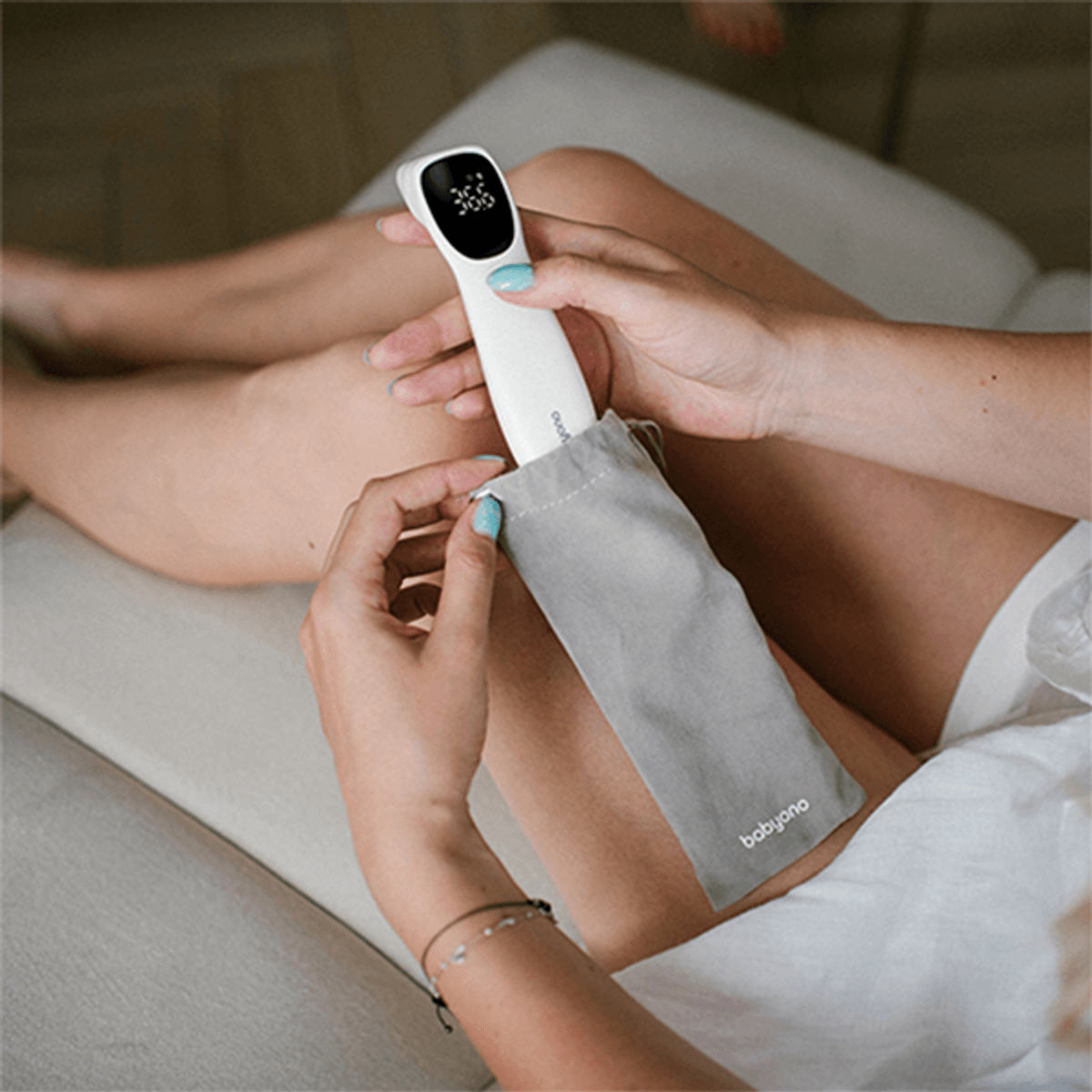 Babyono | Infrarødt termometer | Berøringsfritt 