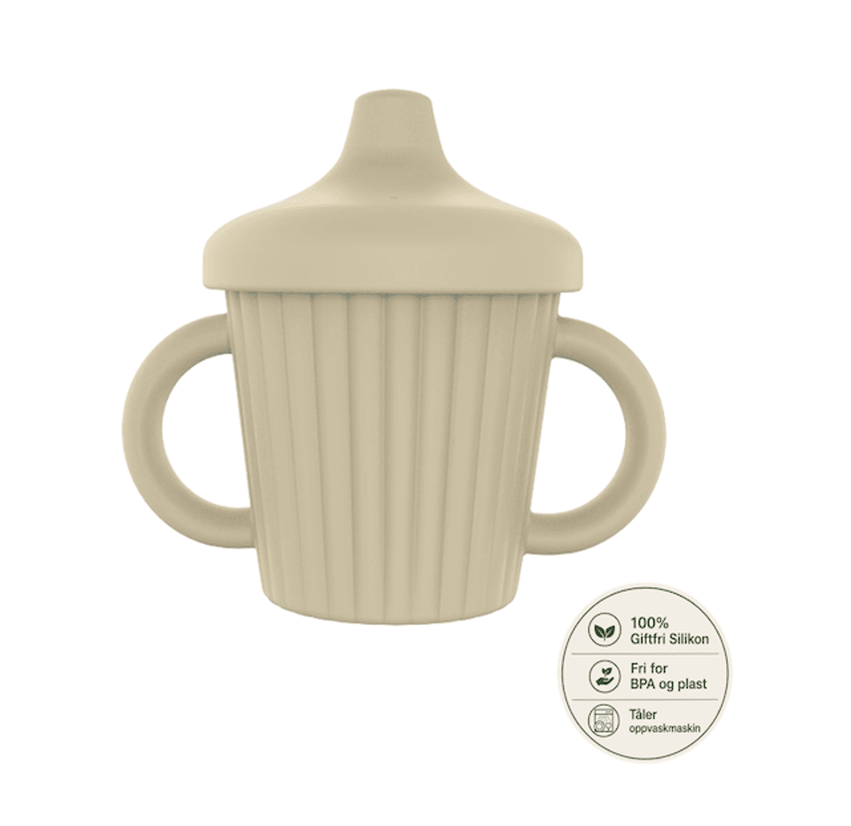 Troller Kids | Silikon Tutekopp | Beige