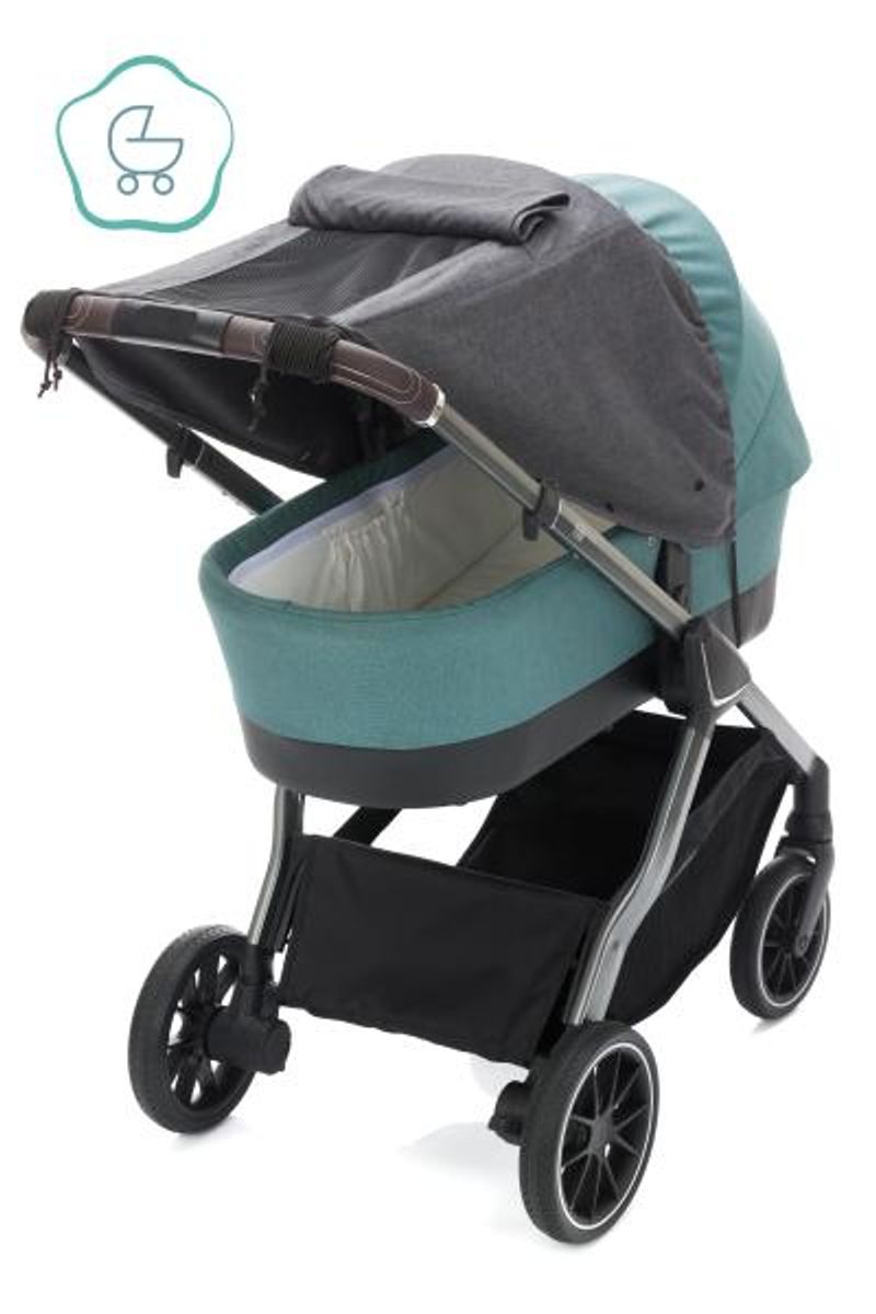 Fillikid | Universal Solskjerm Deluxe | Grey Melange