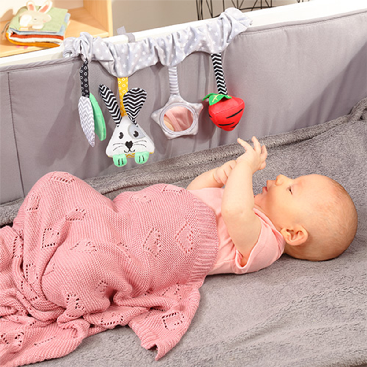 Babyono | Babyteppe | Bambus  | Rose