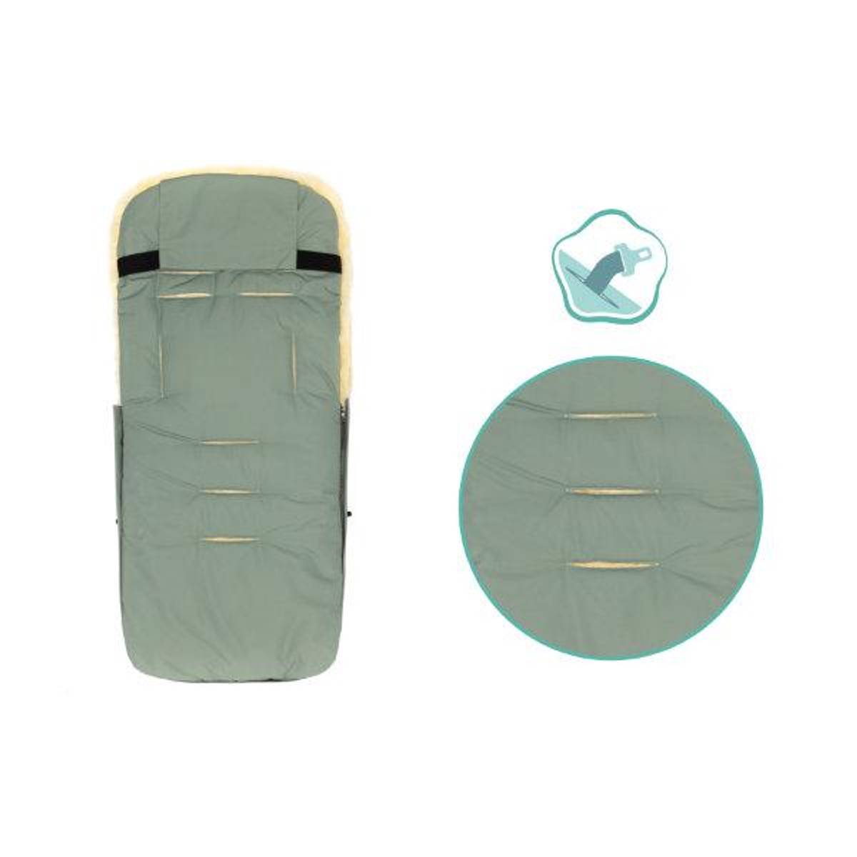 Fillikid | Bernina Lammeskinnpose | Salvie