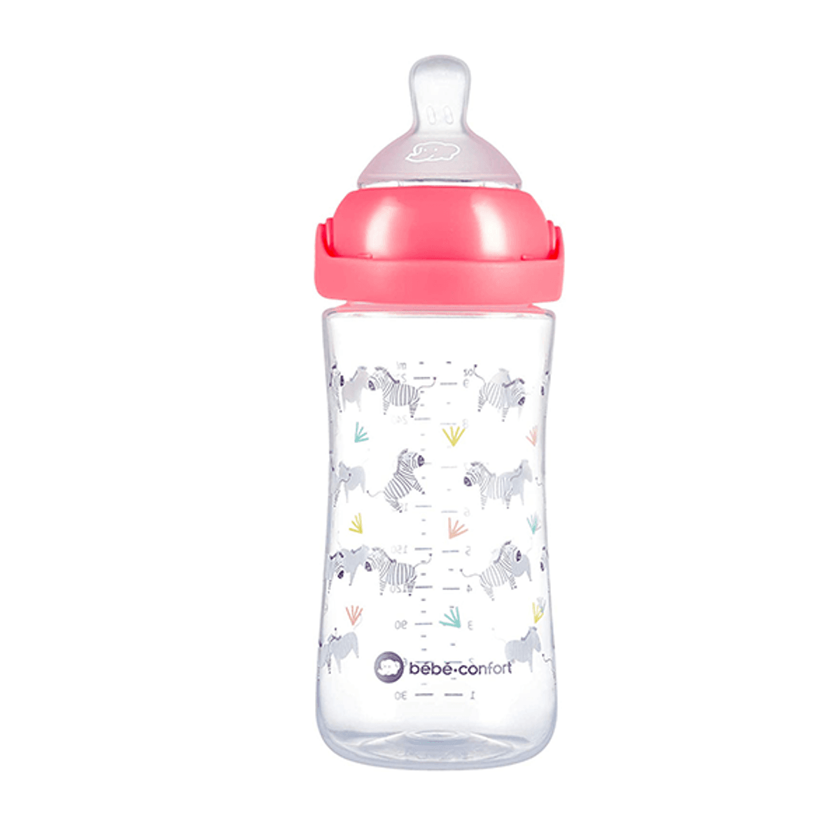 Bebeconfort | Emotion Physio Tåteflaske | 270 ml | 0-12 mnd | Rosa