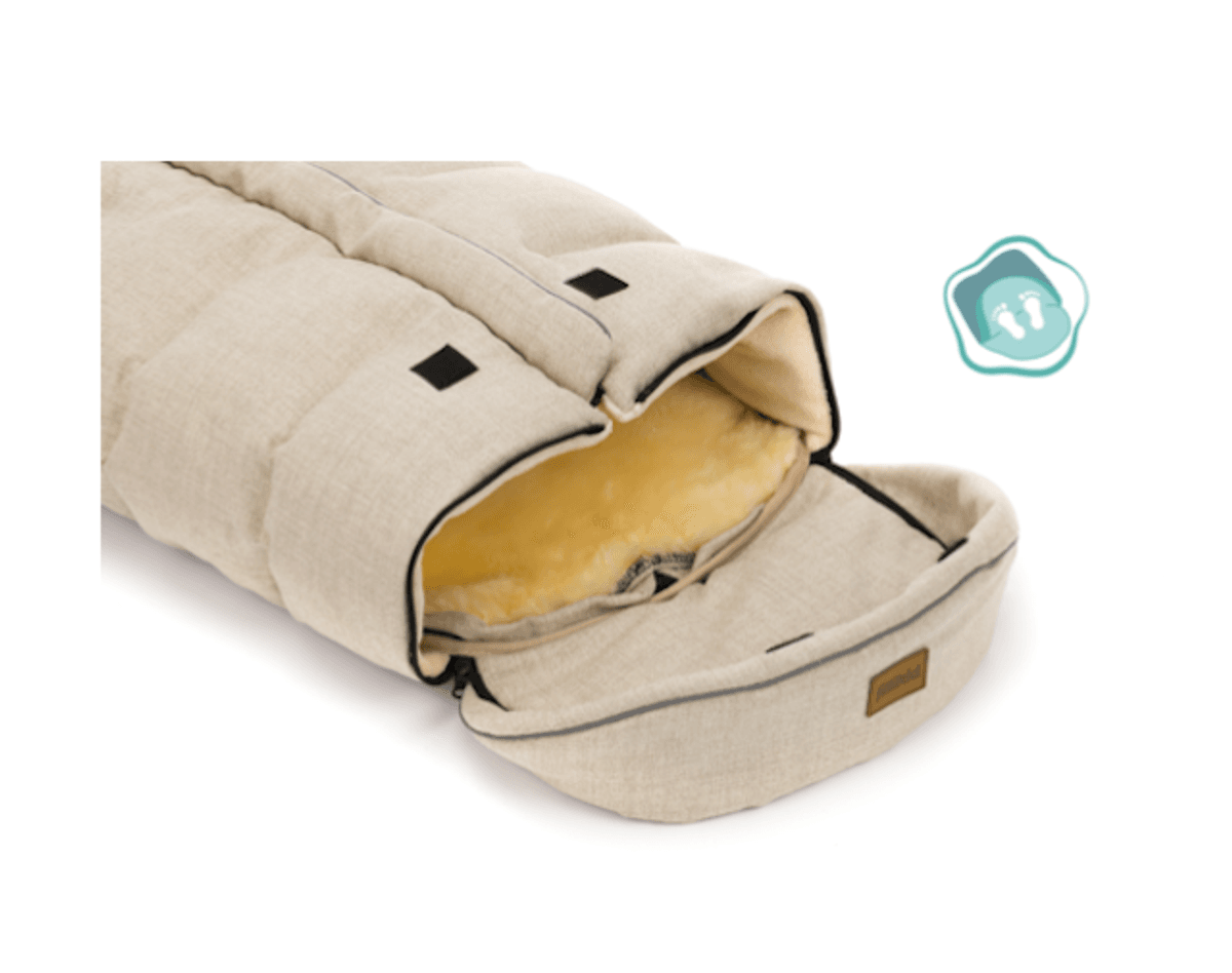 Fillikid | Dunpose Med Lammeskinn | Sand Melange