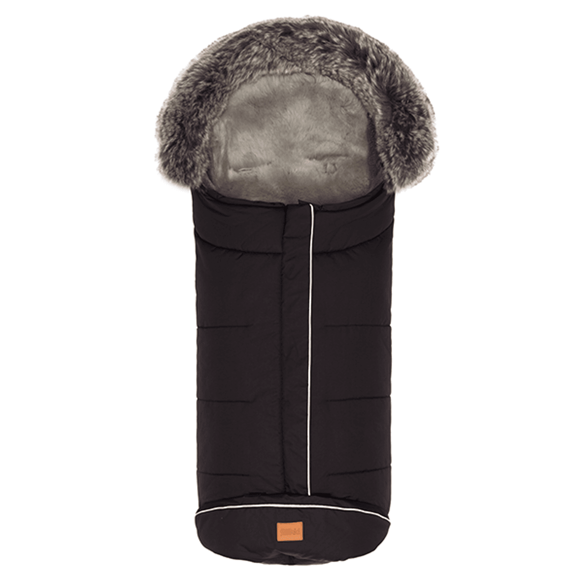 Fillikid | Mavensi Thermopose med Lammeskinn | Sort
